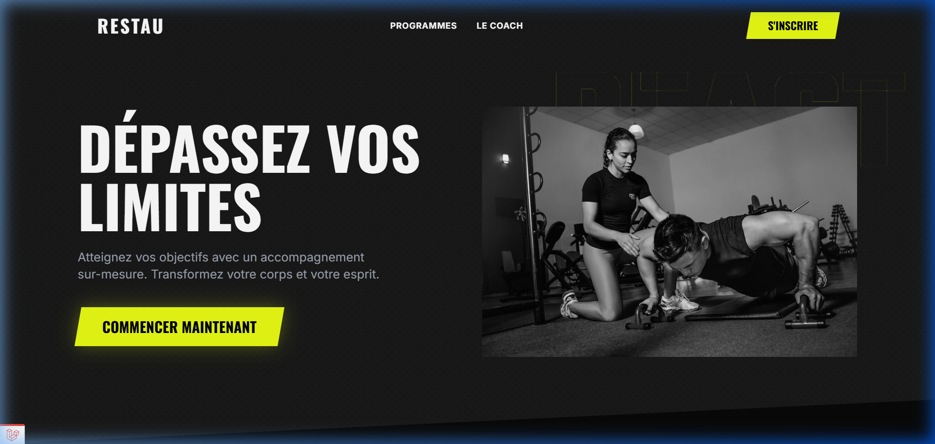 Coach sportif